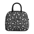 thumbnail image 2 of Lunch Bag Lunch Box for Women Reusable Insulated Lunch Bags,Water-Resistant Gothic Cooler Lunch Tote Bag, Large Capacity for Work Travel Picnic, 2 of 6