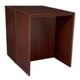 thumbnail image 4 of Regency Legacy Stand Up Back to Back Desk/ Desk- Mahogany, 4 of 4