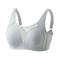 thumbnail image 2 of Bras for Women No Underwire Baeitkot Women's Plus Size Shaping Bra Wireless Gathered Thin and Comfortable Sagging Bra, 2 of 8