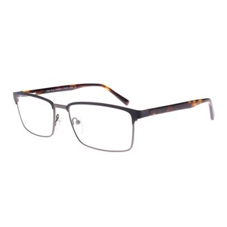 New Wide Guyz Brown & Gold RIP Eyeglasses, 60/17/150, for  display picture 1