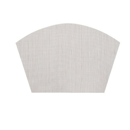 

LinyerPVC Tableware Mat Irregular Shape Placemat Home Non-slip Heat Insulation Table Place Mat Beige