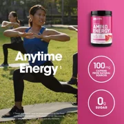 Optimum Nutrition Amino Energy Pre Workout + Essential Amino Acids Powder, Watermelon, 30 Servings