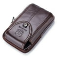 thumbnail image 4 of Riñonera Riñonera de cuero para hombre, riñonera, riñonera, funda para teléfono con trabilla para ci BULL CAPTAIN Riñonera, 4 of 7