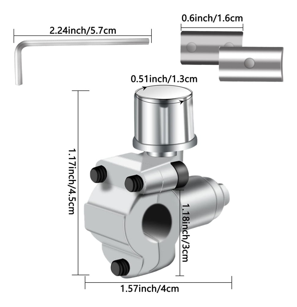 Applicable to Pack of 10 Adjustable BPV-31 Piercing Valve Kits