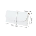 thumbnail image 4 of Unique Bargains 1 Pc Thin Eyeglasses Case Portable Eyeglasses Storage White, 4 of 5