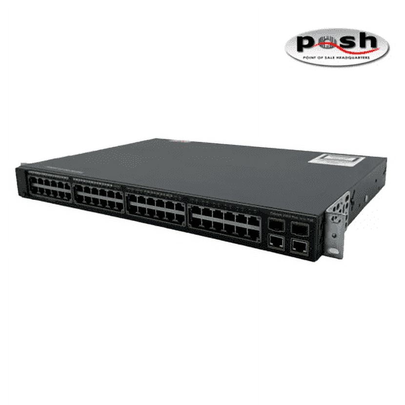 Restored Cisco C2960 - 48 Port 10/100 Ethernet PoE Switch w/Mounts (Refurbished)