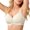 Beige, variant on Seamless Breathable Back Design Lifting Bra For Small With Comfort Under Clothes Lightweight Wireless Support Light Blue XL