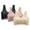 Black, variant on Sopiago Womens Lingerie Everyday Comfort Front Closure Posture Bra for Women Wireless Plus Size Non-Paded with Wide Strap Black,XXXXL