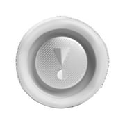 JBL Flip 6 White Portable Bluetooth Speaker and divvi! Case Bundle
