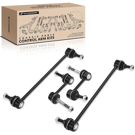 A-Premium 4Pcs Front Rear Sway Bar Link Stabilizer Link Kit Compatible with Ford Escape 2009-2012 Mazda Tribute Mercury Mariner 2009-2011