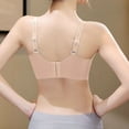 thumbnail image 5 of Amidoa Seamless Bras for Older Women Push-up Beige Back-Smoothing Solid Bra Brasiers Women L, 5 of 5