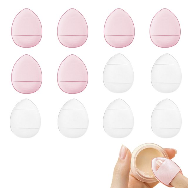 Dinheiro Air Cushion mini polvo para dedos en polvo para corrector de marcas de surco lagrimal, estilo: estilo2;