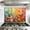 Color 1, variant on Kitchen Backsplash Peel and Stick Wall Murals Boho Mushroom Forest Vintage Dark Mushrooms Foliage Flowers 35.4"W x 23.6"H, Oil Proof Removable Vinyl Wallpaper for Fireplace & Behind Stove