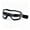 Black, variant on Kids Safety Glasses Children Goggles Multicolor Eye Protective Anti Fog Full Eyes Protective Clear Lab Goggles Dustproof Windproof UV Playing Unisex Boys Girls For Outdoor Sport(White)