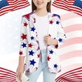 thumbnail image 2 of Kids Boys Girls' Independence Day Printed Personality Suit Jacket, 2 of 4
