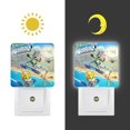 thumbnail image 3 of Los Casos de las Criaturas Luz nocturna LED con sensor de anochecer a amanecer para dormitorio, baño, pasillo, escaleras - Lámpara LED nocturna de enchufe, 0.5W - 1 pieza, 3 of 6