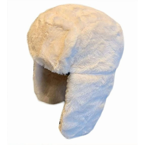 YooGuoGuo Women's Trapper Hat Faux Fur Winter Hats Fuzzy Russian Hat with Buckle Trooper Warm Ski Cycling Ear Flap Hat