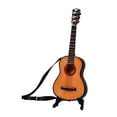 thumbnail image 2 of kusrkot Guitare Miniature 1/6 Jouet en Bois Instruments de Musique Modèle avec Support d'Exposition, 2 of 7