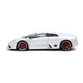thumbnail image 3 of Jada 32570 Lamborghini Murcielago LP640 Hyper-Spec 1 by 24 Scale Diecast Model Car, White, 3 of 5