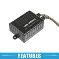 thumbnail image 6 of Unique Bargains LED Car Headlight Canbus Decoder C20 9005 9006 Error Free Warning Resistors Decoder Replace (Set of 2), 6 of 6