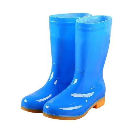 

WQQZJJ Outdoor Fun Gifts Unisex Adult boots environmental protection EVA theme rain boots on Clearance
