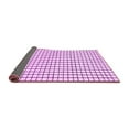 thumbnail image 2 of Ahgly Company Indoor Square Solid Purple Modern Area Rugs, 3' Square, 2 of 4