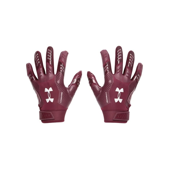 Guantes Antideslizantes De Fútbol Americano Under Armour F9 Nitro 1381943 Vino