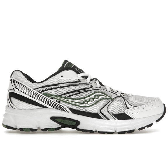 Saucony Men's Ride Millennium White Green Black Shoes, from StockX
