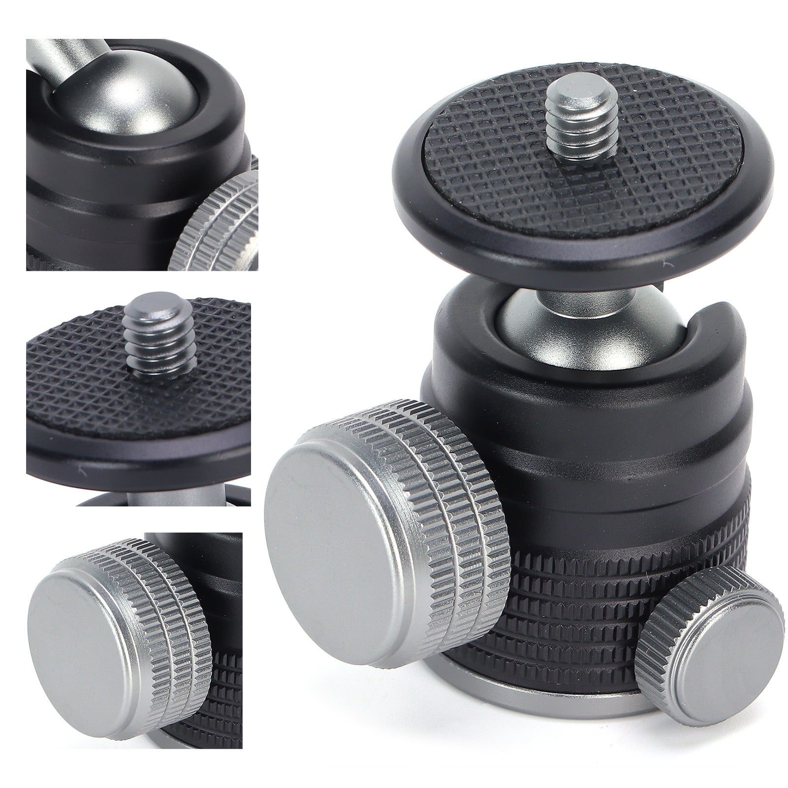 Adaptador De Montaje De Zapata 1/4 Mini Rótula De Bola, Mini Rótula De ...