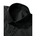 thumbnail image 2 of sogami Men's Casual Long Sleeve Cotton Stretch Shirts Wrinkle-Free Regular Fit, 2 of 8