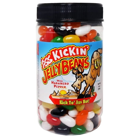 UPC 089382112709 product image for ASS KICKIN’ Hot and Spicy Jellybeans with Habanero Pepper - 9 Oz Resealable Jar  | upcitemdb.com