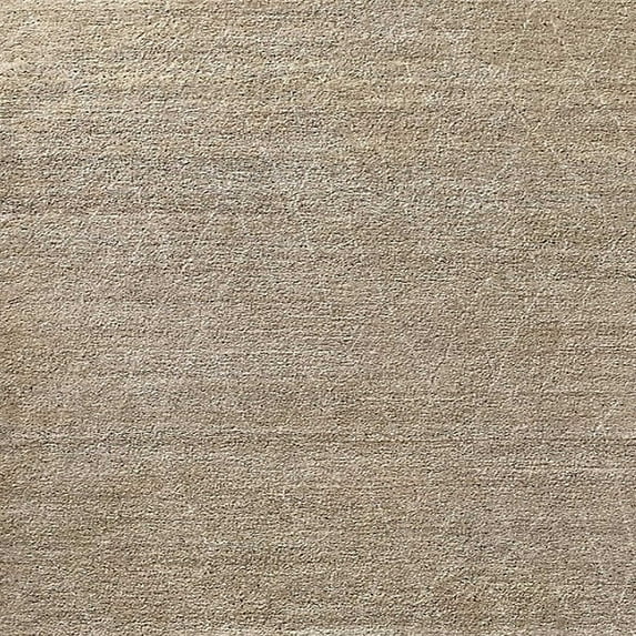 Ahgly Company Machine Washable Indoor Square Industrial Modern Brown Area Rugs, 6' Square