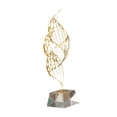 thumbnail image 2 of Estatua abstracta, obra de arte, figurita, novedad, decoración de escritorio, escultura, decoración del hogar Pequeño Claro, 2 of 9