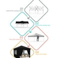 thumbnail image 4 of WildBreak 10 x10 Feet Pop Up Canopy with 4 Sidewalls, One Button Push Setup - Black, 4 of 7
