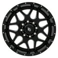 thumbnail image 5 of Lrg Rims LRG 104, 20x9 with 8 on 170 Bolt Pattern - Black and Milled 10429070900, 5 of 5