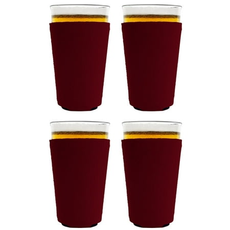 

Blank Neoprene Pint Glass Coolie (4 Pack Burgundy)