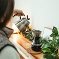 thumbnail image 4 of GROSCHE - MARRAKESH Goosneck Kettle Stovetop - Stainless Steel Pour Over Coffee Kettle Stovetop - Tea Kettle - Stovetop Gooseneck Kettle for Coffee Makers and Coffee Drippers, 34 OZ, 4 of 10