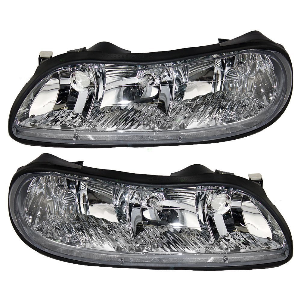 Driver And Penger Headlights Headlamps Replacement For Chevrolet Departments