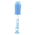 thumbnail image 1 of Baby Bottle Brush Water Silicone Milk Container Baby Bottle Cleaning Cleaner Brush for Baby BottlesBlue, 1 of 22