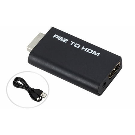 PS2 to HDMI-Compatible Converter 480i 480p 576i Playstation2 to HDMI-Compatible Audio Video Adapter With 3.5mm Audio Output