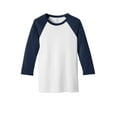 thumbnail image 4 of Bella + Canvas Unisex 3/4-Sleeve Baseball T-Shirt, 4 of 5
