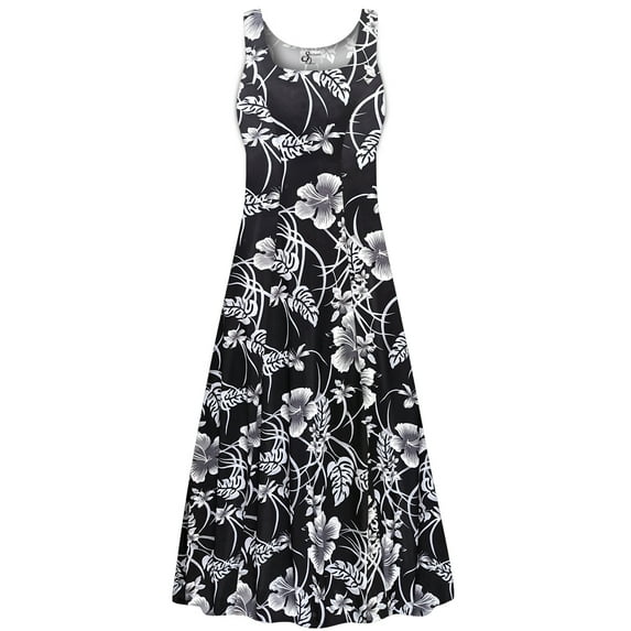 Plus size 3x Womens Dress Silver Magnolia Designer Print Sleeveless Square Neck Princess Cut