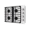 thumbnail image 3 of Plaque de Cuisson à Gaz 30 Po en Acier Inoxydable avec 4 Brûleurs Incluant des Brûleurs Électriques, 3 of 7