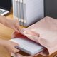 thumbnail image 1 of LOLIPPYY Caja Para Almacenamiento De Documentos Con Simple Y Transparente Para Oficina, 1 of 7