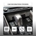 thumbnail image 4 of Real Bright Soft Car Interior Carbon Fiber Sticker DecorationCarbon Fiber Central Console Panel Cover For Lexus IS250 IS350 2013-2017Auto Car Protection Interior Accessories, 4 of 8