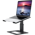 thumbnail image 1 of LSX Aluminum Laptop Stand Ergonomic Adjustable Notebook Stand Riser Holder Computer Stand Compatible with Air Pro Dell HP Lenovo More -; Laptops (), 1 of 9
