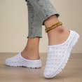 thumbnail image 7 of Willtoo Orthopedic Mule Clogs for Women Knitted Slip On Lightweight Mule Sneakers with Arch Support Closed Round Toe Open Back Breathable Flats Shoes Comfortable Low Top Outdoor Walking Shoes, 7 of 7