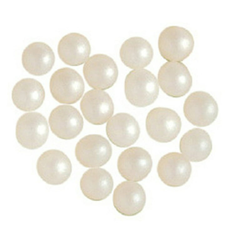 Edible Pearls - White 6 mm