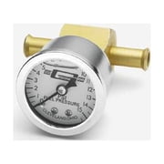 Holley 12-804 Adjustable Fuel Pressure Regulator w/0-15 PSI Gauge