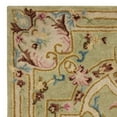 thumbnail image 2 of SAFAVIEH Savonnerie Devyn Floral Medallion Wool Area Rug, Sage/Blue, 9' x 12', 2 of 4